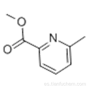 Ácido 2-piridinacarboxílico, 6-metil-, éster metílico CAS 13602-11-4